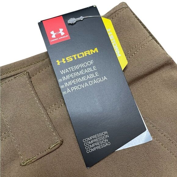 NWT UNDER ARMOUR Tactical Elite Women's Cargo Pants Tan Brown Size 10 - Picture 7 of 10